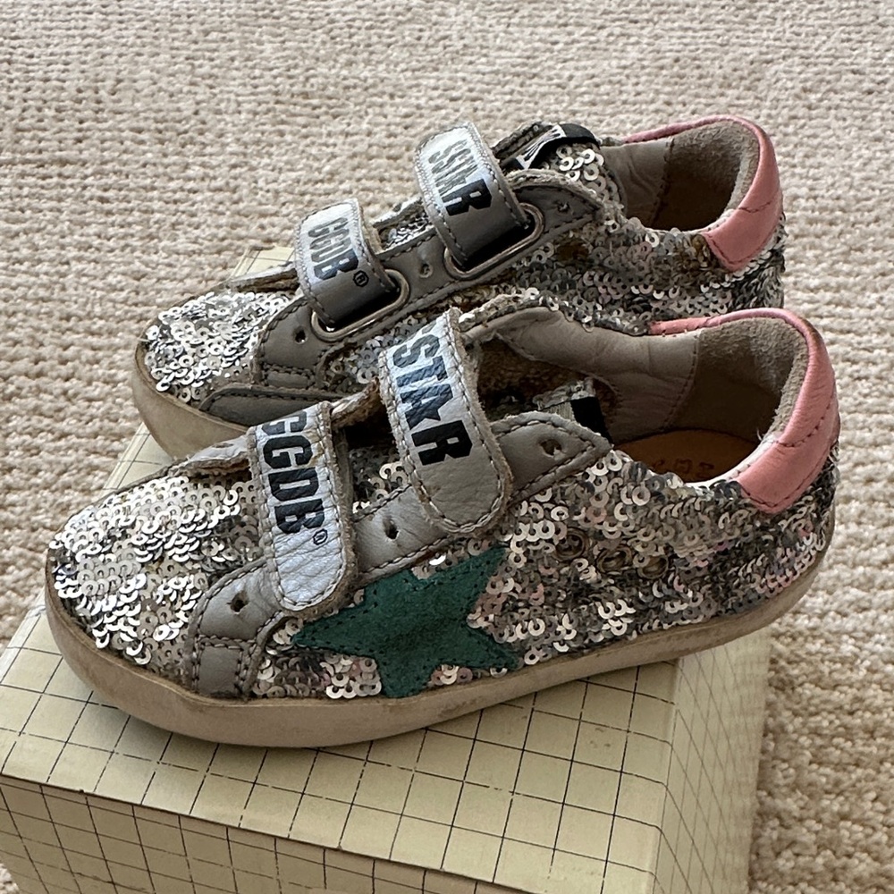 Kids Golden Goose Sequin Sneakers